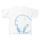 OSUWARe:のミジンコくん フルグラフィックTシャツ