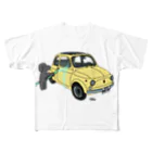 niko2019の洗車わんこ All-Over Print T-Shirt