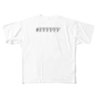 HAstArの#FFFFFF All-Over Print T-Shirt