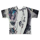 death or dead borderline  の× All-Over Print T-Shirt