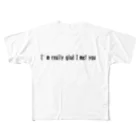 haru27のHappy T-shirt All-Over Print T-Shirt