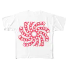 ミラくまのトルネード・チェーン All-Over Print T-Shirt