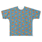 まざるやのどら焼きにまざるモンT All-Over Print T-Shirt