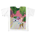 everything happens in the motelのin Italy 2 All-Over Print T-Shirt