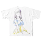 bnnon42のロングの女の子 All-Over Print T-Shirt