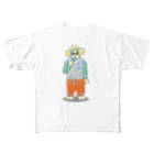PoPoHouseのごりらのなつさん-アイス All-Over Print T-Shirt