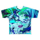 aiso momokaの（＾◇＾） All-Over Print T-Shirt