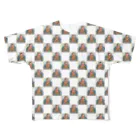 𝕯𝖊𝖆𝖙𝖍 𝕸𝖔𝖒𝖔𝖓𝖆𝖓'𝖘 - SHOPの“𝕯𝕸”総柄 フルグラフィックTシャツ
