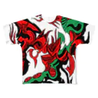 株式会社スガノワークスのsnakegr All-Over Print T-Shirt