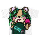 らぁのがーる🐻 フルグラフィックTシャツ