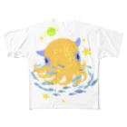 Bleaのメンダコ太陽系宇宙 フルグラフィックTシャツ