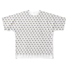 豆大福のフレンチブルドックの豆大福ぎっしり All-Over Print T-Shirt