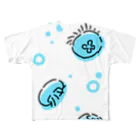 とののたゆたうミズクラゲ フルグラフィックTシャツ