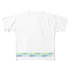 kasaiの水のタイルライン All-Over Print T-Shirt