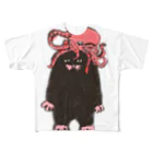 アコルのもぐらのおぐらさん たこちゃん All-Over Print T-Shirt