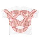 morizoの加賀水引 All-Over Print T-Shirt