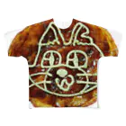 キャットＣのこうじょうけんがくのお好み焼きキャットCニャ！ All-Over Print T-Shirt