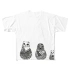 aya aceのネコリョーシカ All-Over Print T-Shirt