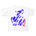 Kaito-Corporationのスラッシュ All-Over Print T-Shirt