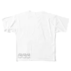 ハシモト ツグミのぬのたん「もー」Tシャツそのに All-Over Print T-Shirt