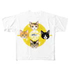 ねこかわいいのabdn from ちば フルグラフィックTシャツ