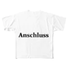 Anschluss　のAnschluss ロゴ フルグラフィックTシャツ