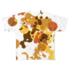 ヤム烈のカレー食べる時白いシャツでもきにしないやつ Tシャツ All-Over Print T-Shirt