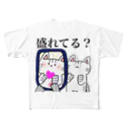  gamitaka01のぬこニャンズ「盛りぬこ」 フルグラフィックTシャツ