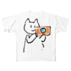 ピッチーのカメラニャン フルグラフィックTシャツ