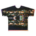 MedicalKUNの夜景★The赤レンガ倉庫 All-Over Print T-Shirt
