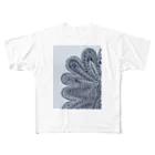 MIHOのFLOWER OF EARTH フルグラフィックTシャツ