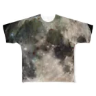 SPACE++の” the MOON - 愛と幸運の星 ” All-Over Print T-Shirt