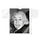 hello!!masterpieceのHello Einstein フルグラフィックTシャツ