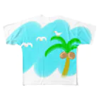 ぴけおれの鳥と夏 All-Over Print T-Shirt