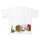 DODODORIの飲杉多（のみすぎた）くん All-Over Print T-Shirt