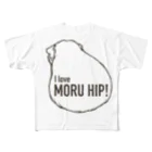 LichtmuhleのI love MORUHIP ♀ All-Over Print T-Shirt