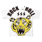 ROCK 'N' ROLL TIGER　ロックンロール タイガーの寅年 ROCK'N'ROLL TIGER タイガー／トラ／虎／ フルグラフィックTシャツ