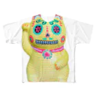 チオ・リコのMEXICAT（イエロー） フルグラフィックTシャツ