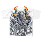 月が輝くこんな夜にの博打 All-Over Print T-Shirt