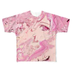 aiso momokaの(^^)(^ ^)(^.^) All-Over Print T-Shirt