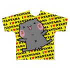 しらたまとタマクローの全プリTシャツ『やっタマ』しらたまとタマクロー All-Over Print T-Shirt