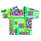 YURURIのQR フルグラフィックTシャツ