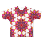 meimeimeitanのカレイドスコープ All-Over Print T-Shirt