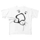 kyoto-laboのgentle_lion フルグラフィックTシャツ