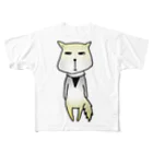 ぺちぺち工房 Pechi Pechi Atelierのちべっとすなぎつね フルグラフィックTシャツ