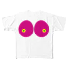 アート商会のOPPAI Pink All-Over Print T-Shirt