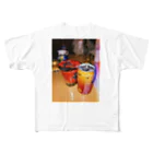 HOTATEHOTELの宅飲み All-Over Print T-Shirt