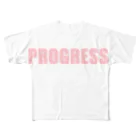 nostagraph_naoのPROGRESSピ フルグラフィックTシャツ