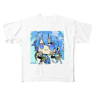 aoyama_ryuutoの癒される青山くん フルグラフィックTシャツ