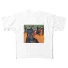 Art Baseのムンク / 病室での死 / Death in the sickroom / Edvard Munch/1893 All-Over Print T-Shirt